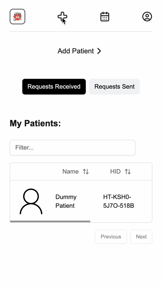 Add Patient