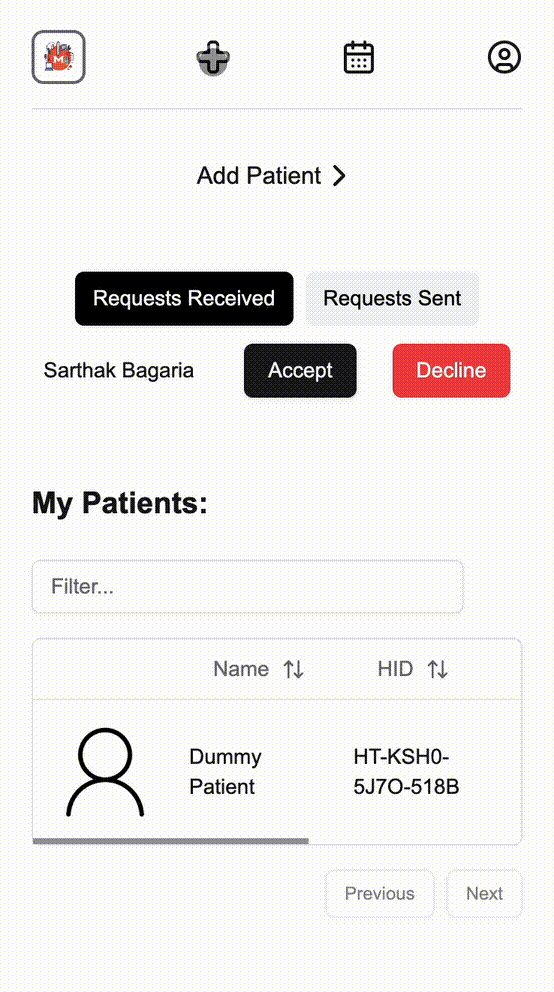 Received Request